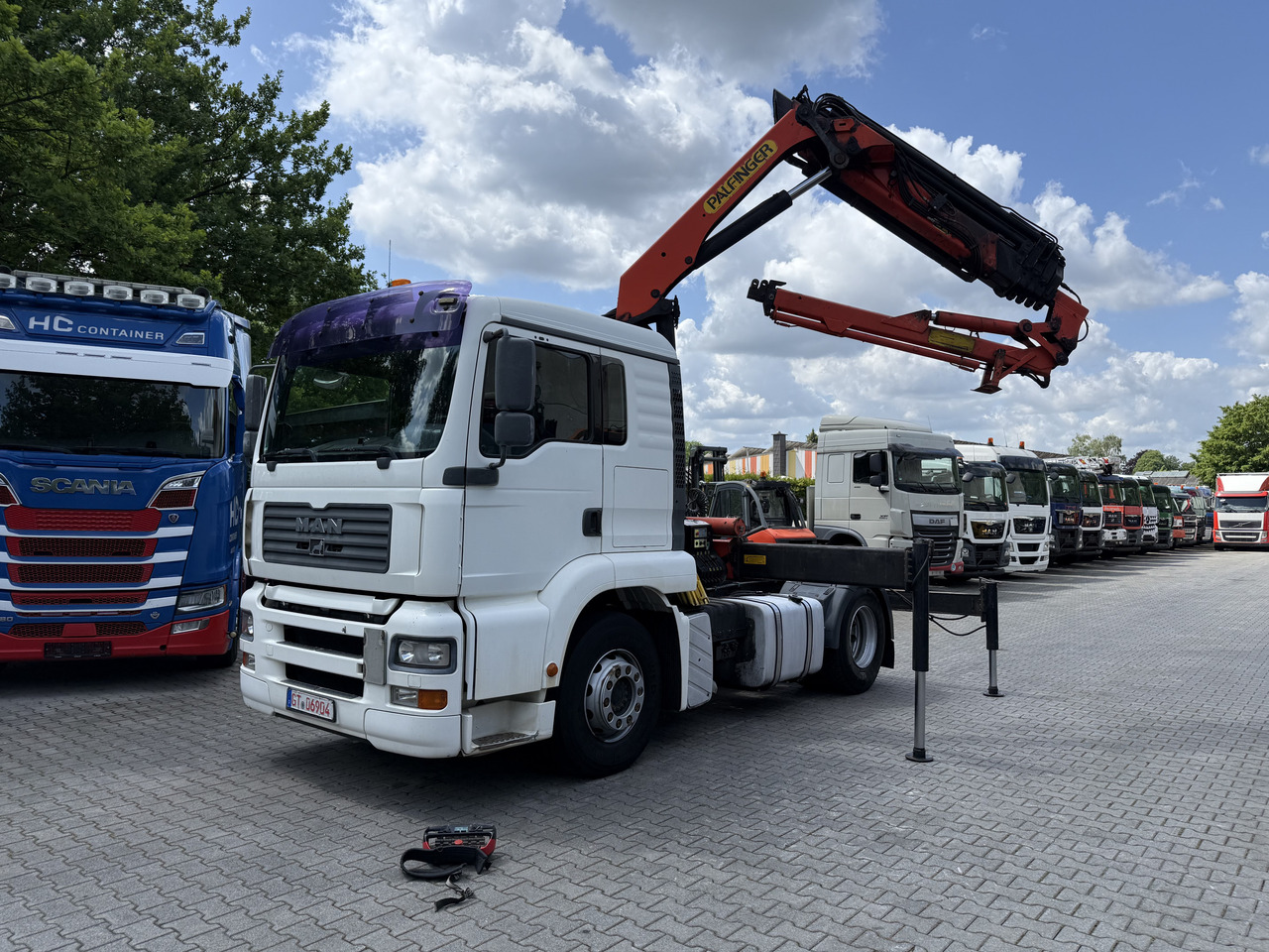 MAN TGA 18.430 Kran Palfinger 16502 Jib 26.5 Meter - Tractor: foto 1 MAN TGA 18.430 Kran Palfinger 16502 Jib 26.5 Meter - Tractor: foto 1