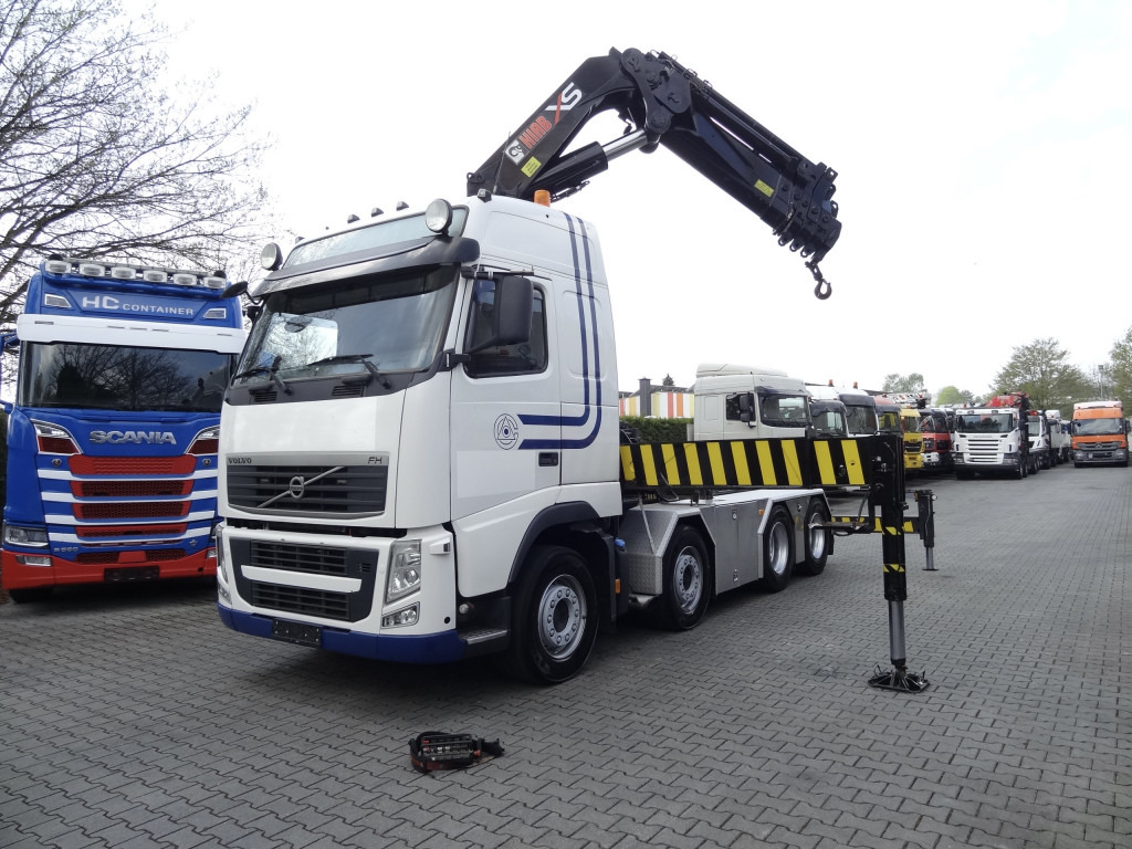 Volvo FH 500 8X4 Kran Hiab 800 EP-5 HiPro - Camião grua, Tractor: foto 1 Volvo FH 500 8X4 Kran Hiab 800 EP-5 HiPro - Camião grua, Tractor: foto 1