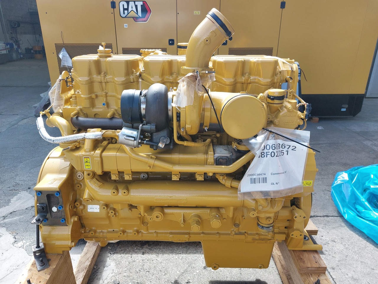 CAT C18 N8F Stage 4F / Stage 5 Engine New Factory Condition Engine (Industrial) - Motor por Equipamento industrial: foto 2 CAT C18 N8F Stage 4F / Stage 5 Engine New Factory Condition Engine (Industrial) - Motor por Equipamento industrial: foto 2