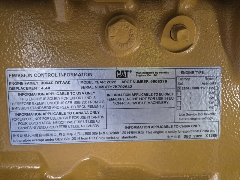 Caterpillar 3054C DITAAC Engine + Radiator - Motor por Equipamento industrial: foto 2 Caterpillar 3054C DITAAC Engine + Radiator - Motor por Equipamento industrial: foto 2