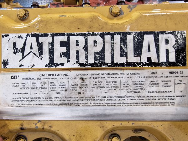 Motor por Máquina de construção Caterpillar 3126E Engine (Plant): foto 13