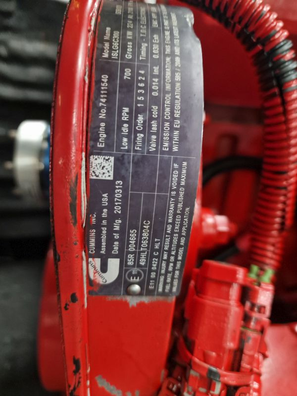 Cummins ISLG6C300 Engine (Industrial) 2017 - Motor por Equipamento industrial: foto 2 Cummins ISLG6C300 Engine (Industrial) 2017 - Motor por Equipamento industrial: foto 2