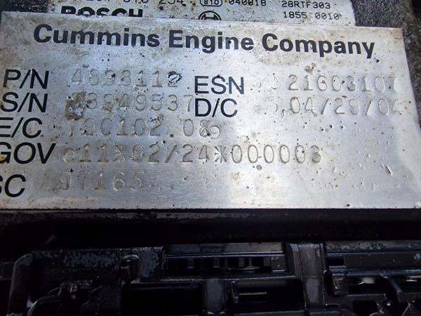 DAF 6ISB E3 5.9 Daf Spec CE162C Engine (Truck) - Motor por Camião: foto 2 DAF 6ISB E3 5.9 Daf Spec CE162C Engine (Truck) - Motor por Camião: foto 2