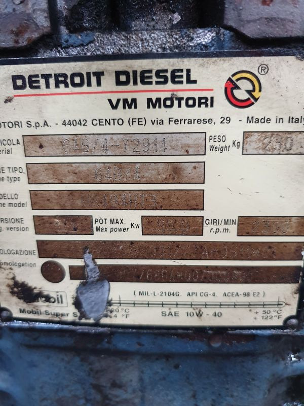 Detroit Diesel 64B/4 - Motor por Máquina de construção: foto 1 Detroit Diesel 64B/4 - Motor por Máquina de construção: foto 1