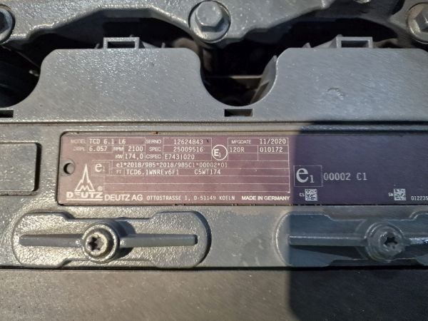 Deutz TCD6.1 L6 Reconditioned Engine (Industrial) - Motor por Equipamento industrial: foto 2 Deutz TCD6.1 L6 Reconditioned Engine (Industrial) - Motor por Equipamento industrial: foto 2