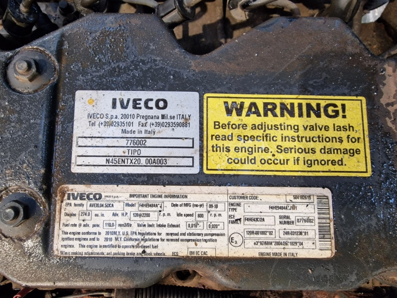 Iveco/Cummins F4HE9484A*J N45ENTX20 Engine (Industrial) - Motor por Equipamento industrial: foto 2 Iveco/Cummins F4HE9484A*J N45ENTX20 Engine (Industrial) - Motor por Equipamento industrial: foto 2