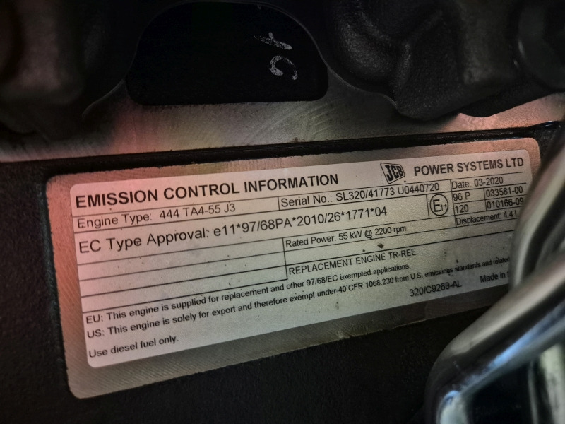 JCB 444 TA4-55 J3 Engine (Plant) - Motor por Máquina de construção: foto 2 JCB 444 TA4-55 J3 Engine (Plant) - Motor por Máquina de construção: foto 2