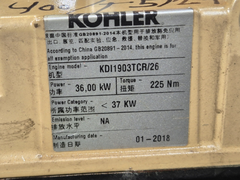 Motor por Equipamento industrial novo Kohler/JCB KDI1903TCR/26 Engine (Industrial): foto 12