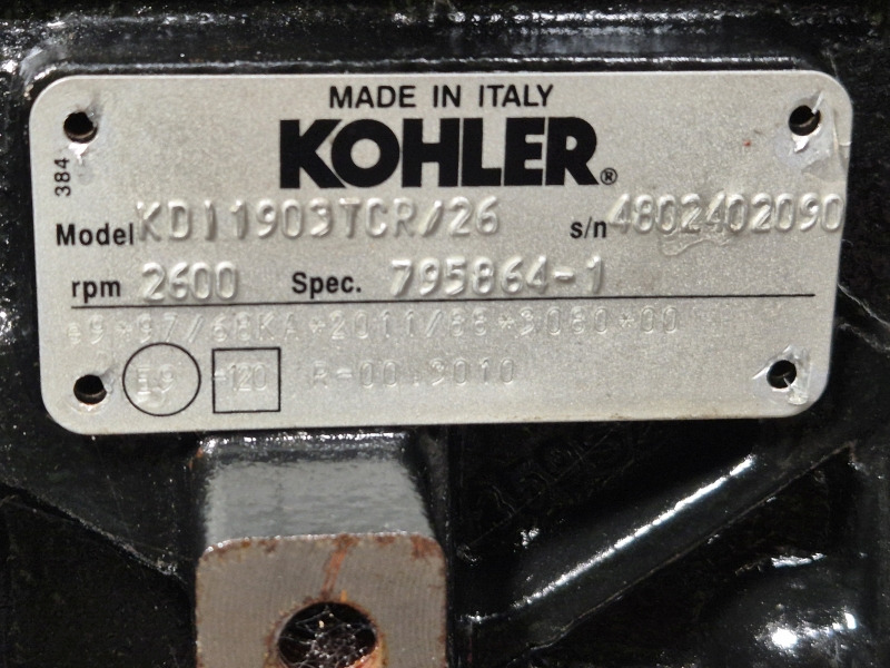 Motor por Equipamento industrial novo Kohler/JCB KDI1903TCR/26 Engine (Industrial): foto 13