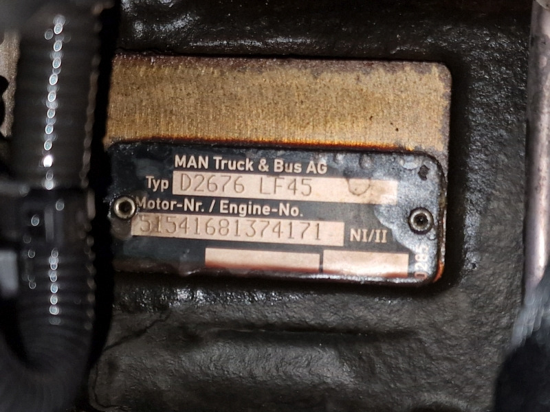 MAN D2676 LF45 Engine (Truck) - Motor por Camião: foto 2 MAN D2676 LF45 Engine (Truck) - Motor por Camião: foto 2