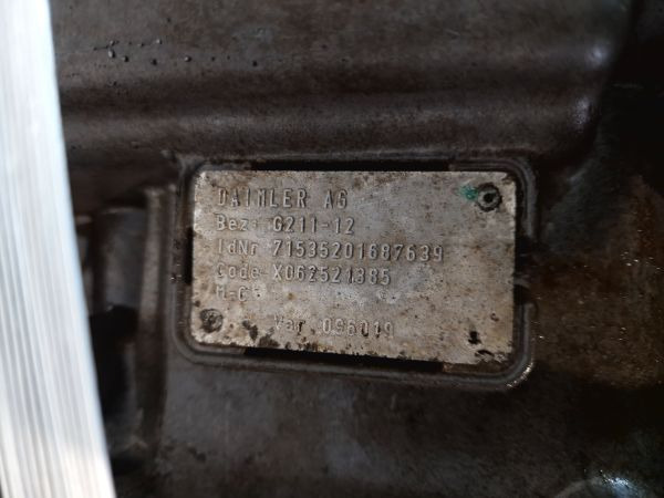 Caixa de velocidade Mercedes Benz G211-12 Gearbox EUR6: foto 10