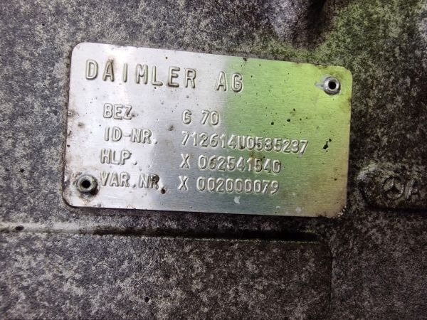 Caixa de velocidade Mercedes Benz G70-6 Automatic Gearbox: foto 11 Caixa de velocidade Mercedes Benz G70-6 Automatic Gearbox: foto 11