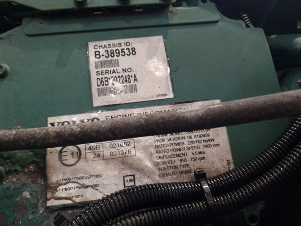 Volvo D6B220 EC09 Engine (Truck) - Motor por Camião: foto 2 Volvo D6B220 EC09 Engine (Truck) - Motor por Camião: foto 2