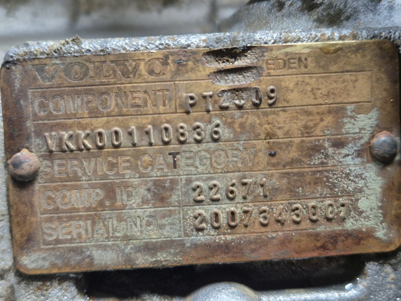 Volvo PT2509 Gearbox Industrial - Caixa de velocidade por Equipamento industrial: foto 2 Volvo PT2509 Gearbox Industrial - Caixa de velocidade por Equipamento industrial: foto 2