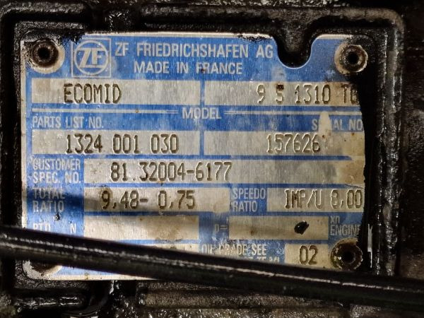ZF Ecomid 9S1310 TO Gearbox - Caixa de velocidade: foto 2 ZF Ecomid 9S1310 TO Gearbox - Caixa de velocidade: foto 2