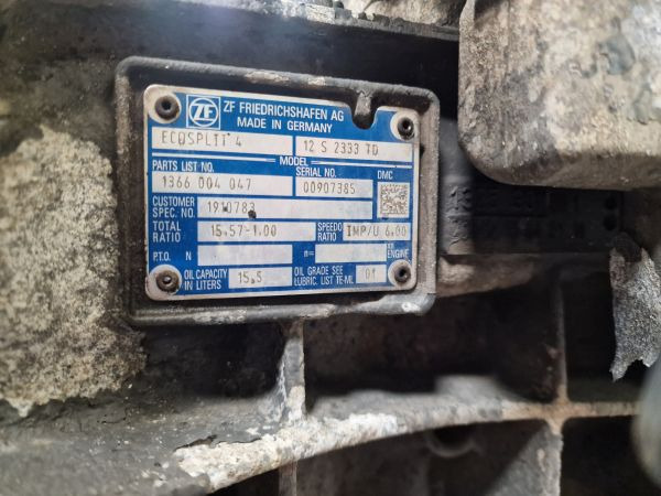 ZF Ecosplit 4 12S2333TD Gearbox - Caixa de velocidade: foto 2 ZF Ecosplit 4 12S2333TD Gearbox - Caixa de velocidade: foto 2