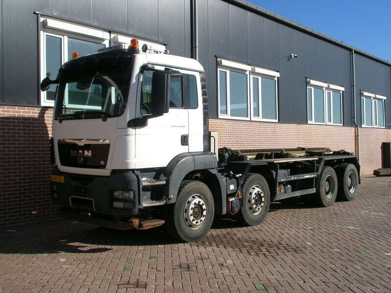 MAN TGS 41.360 8X4 BB - Camião com sistema de cabo: foto 1 MAN TGS 41.360 8X4 BB - Camião com sistema de cabo: foto 1