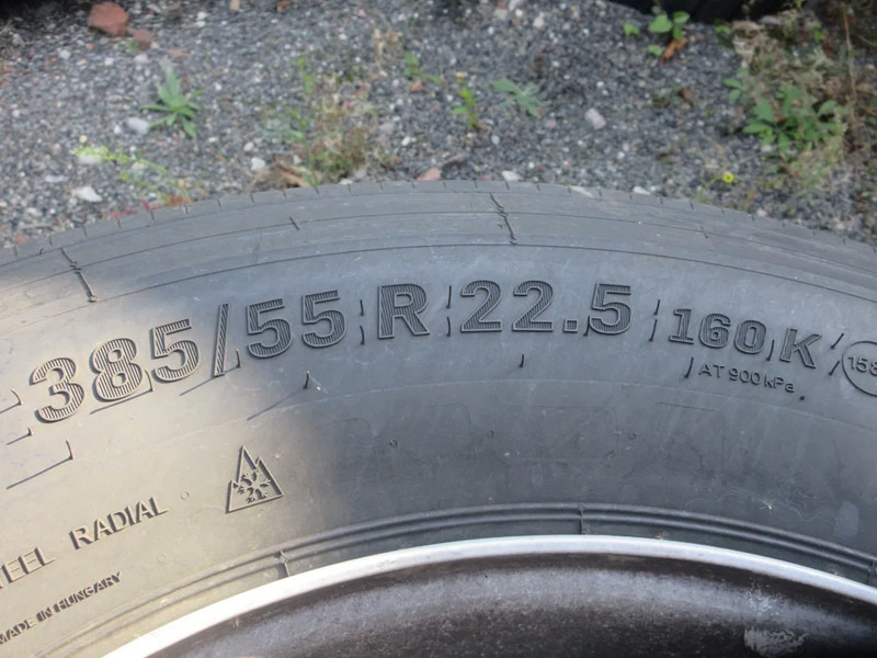 Continental 385/55 R 22.5 M+S APOLLO  VOOR STAALEN WIEL MET BAND 2 X - Pneu por Camião: foto 2 Continental 385/55 R 22.5 M+S APOLLO  VOOR STAALEN WIEL MET BAND 2 X - Pneu por Camião: foto 2