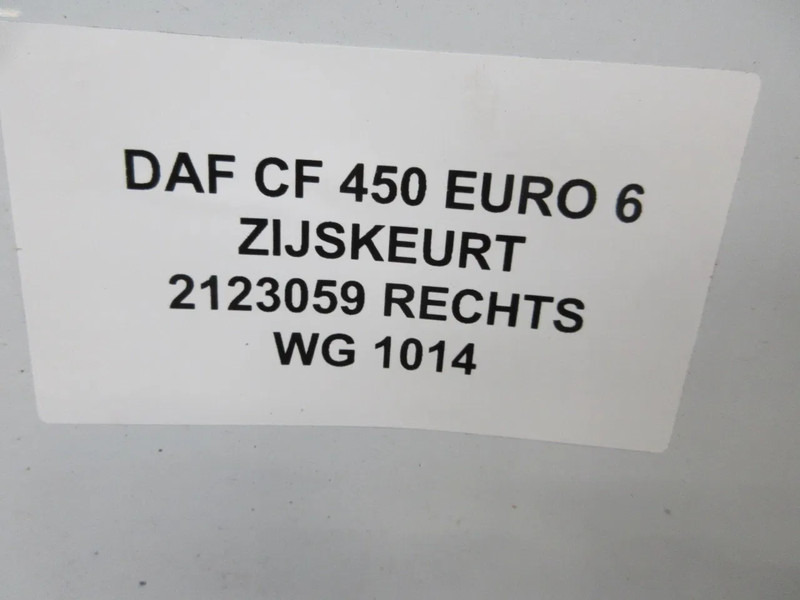 DAF 2123059 // 2123057 ZIJSKEURT DAF CF 450 EURO 6 MODEL 2021 - Estrutura/ Châssis por Camião: foto 4 DAF 2123059 // 2123057 ZIJSKEURT DAF CF 450 EURO 6 MODEL 2021 - Estrutura/ Châssis por Camião: foto 4