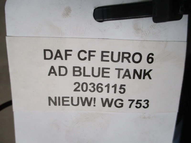 DAF CF 2036115 AD BLUE TANK EURO 6 NIEUW EN GEBRUIKT - Tanque de combustível por Camião: foto 2 DAF CF 2036115 AD BLUE TANK EURO 6 NIEUW EN GEBRUIKT - Tanque de combustível por Camião: foto 2
