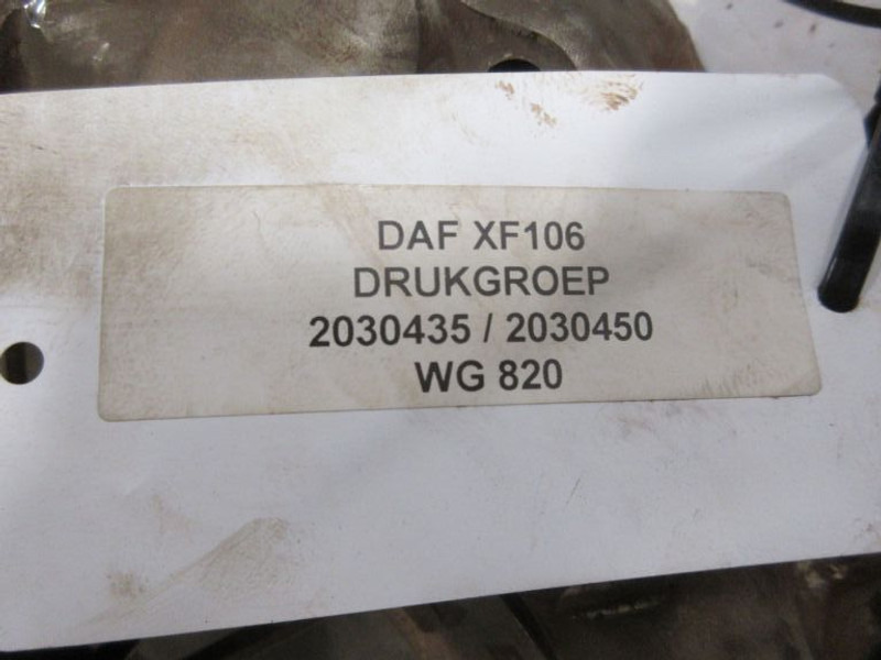 Embreagem e peças por Camião DAF XF 106 2030450 / 2030435 DRUKGROEP EURO 6 NIEUW EN GEBRUKT: foto 6