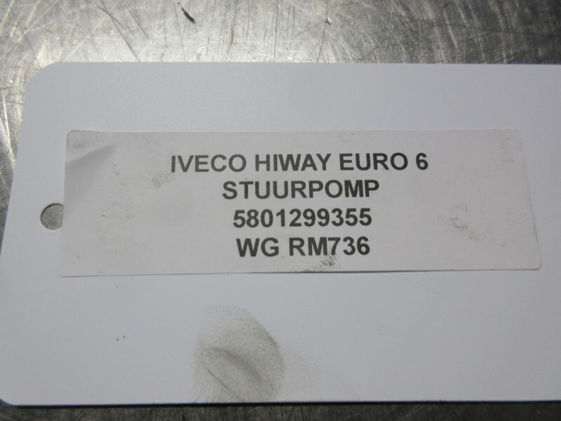 Iveco 5801299355 STUURPOMP HI WAY EURO 6 - Bomba de direção por Camião: foto 3 Iveco 5801299355 STUURPOMP HI WAY EURO 6 - Bomba de direção por Camião: foto 3