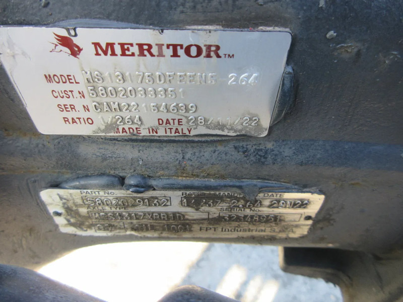 Eixo traseiro por Camião Iveco 5802504838 // 42583405 ACHTER AS 1/264 IVECO S WAY 440S42 MODEL 2023: foto 6