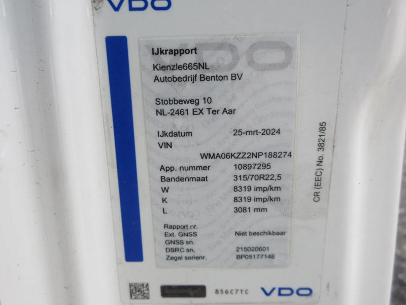 Cabine e interior por Camião MAN MAN 18.430 TGS NIEUWETYPE MODEL 2023 IS VOOR PART DONER: foto 8