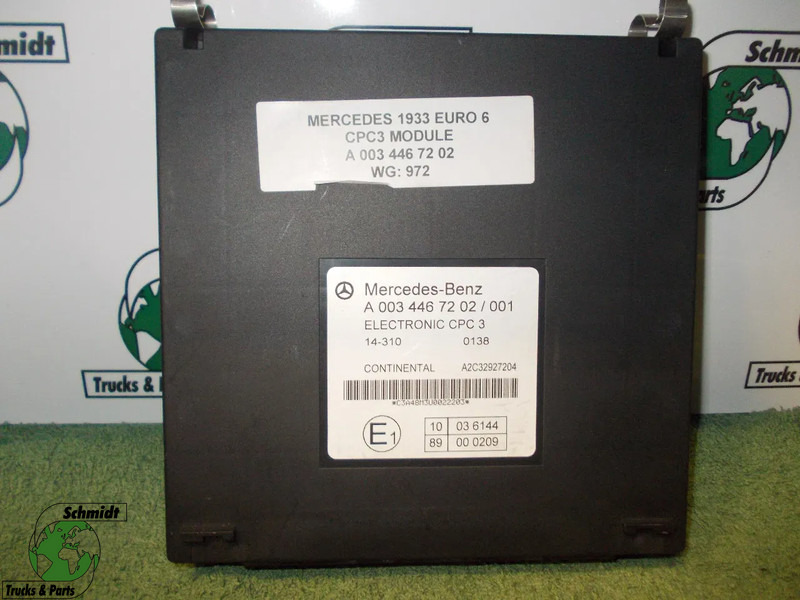 Mercedes-Benz A 003 446 72 02 CPC3 MODULEN MERCEDES 1933 EURO 6 - Sistema elétrico por Camião: foto 1 Mercedes-Benz A 003 446 72 02 CPC3 MODULEN MERCEDES 1933 EURO 6 - Sistema elétrico por Camião: foto 1