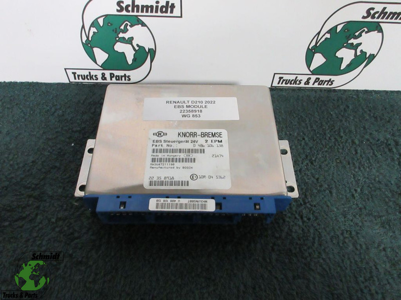 Renault 22358918 RENAULT D 210 EBS MODULEN EURO 6 - Sistema elétrico por Camião: foto 1 Renault 22358918 RENAULT D 210 EBS MODULEN EURO 6 - Sistema elétrico por Camião: foto 1