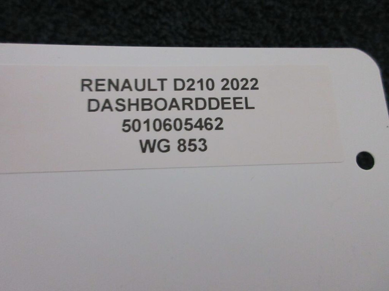 Renault 5010605462 SCHAKEL PANEEL D 210 EURO 6 - Sistema elétrico por Camião: foto 2 Renault 5010605462 SCHAKEL PANEEL D 210 EURO 6 - Sistema elétrico por Camião: foto 2