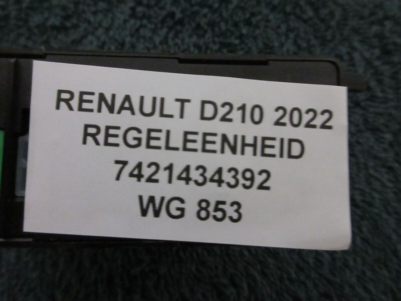 Renault 7421434392 REGELEENHEID D 210 EURO 6 - Sistema elétrico por Camião: foto 3 Renault 7421434392 REGELEENHEID D 210 EURO 6 - Sistema elétrico por Camião: foto 3