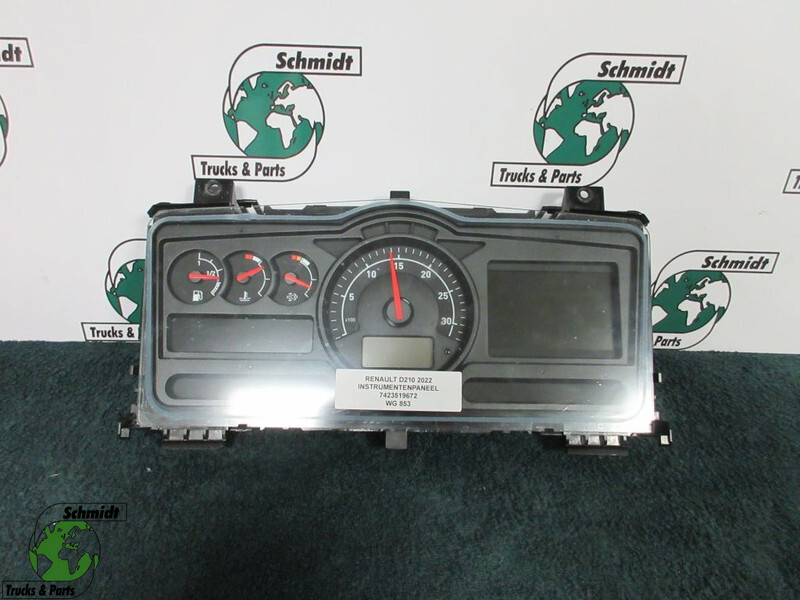Renault 7423519672 INSTRUMENTENPANEEL RENAULT D210 EURO 6 2022 - Painel de instrumentos por Camião: foto 1 Renault 7423519672 INSTRUMENTENPANEEL RENAULT D210 EURO 6 2022 - Painel de instrumentos por Camião: foto 1