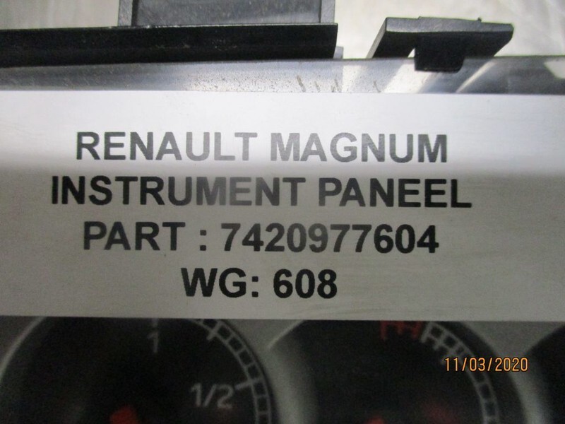 Renault MAGNUM 7420977604 INSTRUMENT PANEEL - Painel de instrumentos por Camião: foto 2 Renault MAGNUM 7420977604 INSTRUMENT PANEEL - Painel de instrumentos por Camião: foto 2