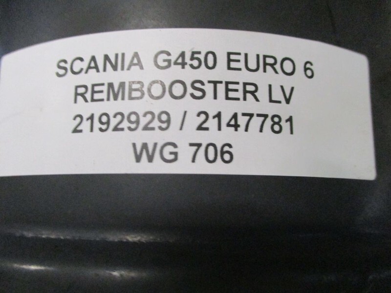 Scania G450 2192929/ 2147781 REMBOOSTER LV EURO 6 - Cilindro de freio por Camião: foto 2 Scania G450 2192929/ 2147781 REMBOOSTER LV EURO 6 - Cilindro de freio por Camião: foto 2