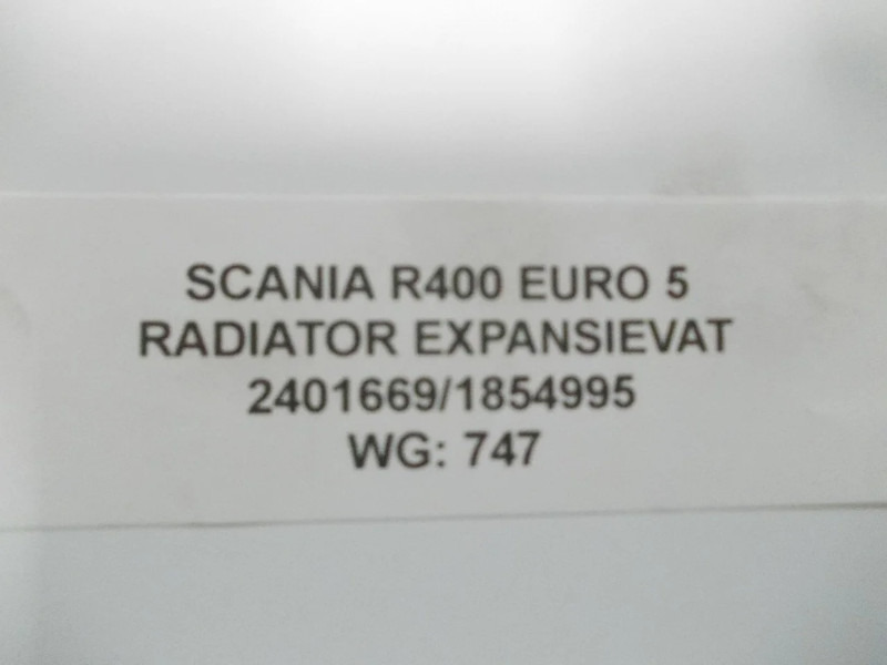 Scania R400 2401669/1854995 RADIATOR EXPANSIEVAT EURO 5 - Tanque de expansão por Camião: foto 5 Scania R400 2401669/1854995 RADIATOR EXPANSIEVAT EURO 5 - Tanque de expansão por Camião: foto 5