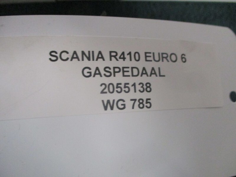 Scania R410 2055138 GASPEDAAL EURO 6 MODEL 2020 - Pedal por Camião: foto 2 Scania R410 2055138 GASPEDAAL EURO 6 MODEL 2020 - Pedal por Camião: foto 2