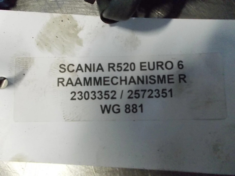 Scania R520 2303352/2572351 RAAMMECHANISME R EURO 6 - Elevador de vidro por Camião: foto 3 Scania R520 2303352/2572351 RAAMMECHANISME R EURO 6 - Elevador de vidro por Camião: foto 3