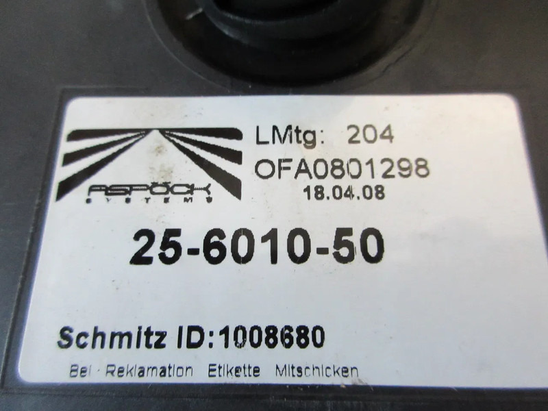 Farol traseiros por Camião Schmitz Cargobull 1008680//25-6010-50 ACHTERLAMP NIEUWE !!!!: foto 8