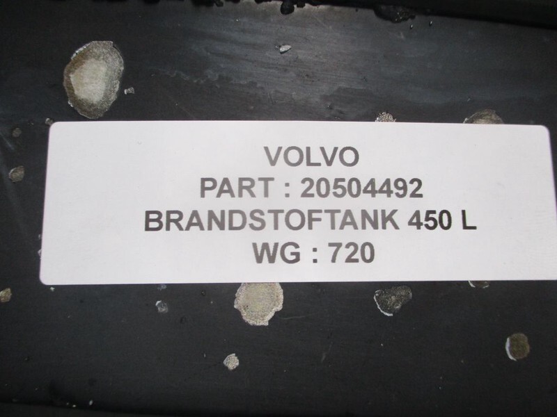 Volvo 20504492 0DIESELTANK 450 LITER FH FM - Tanque de combustível por Camião: foto 4 Volvo 20504492 0DIESELTANK 450 LITER FH FM - Tanque de combustível por Camião: foto 4