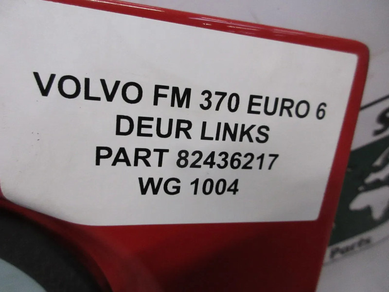 Porta e peças por Camião Volvo 82436217 VOLVO FM 370 DEUR LINKS EURO 6 MODEL 2018: foto 6
