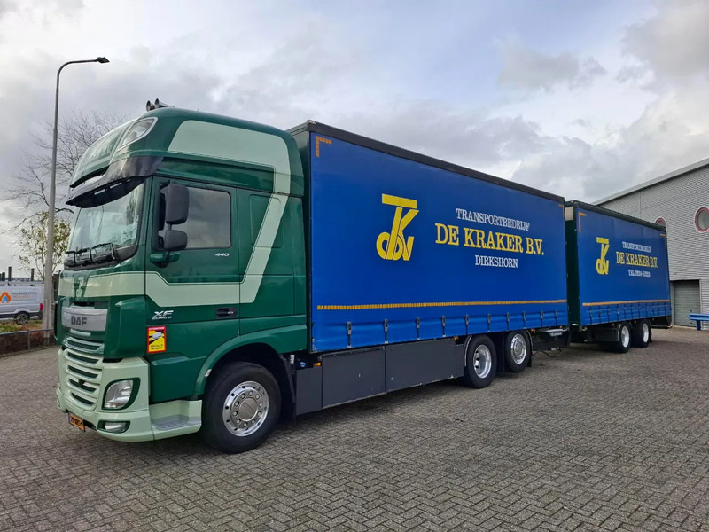 DAF XF106-440 / NL COMBI / TUV:21-10-2026 / ONLY:889634 KM / PARKCOOL / GEN2 V2 / PLATFORM 2 TON / NAVI / LWDS / EURO-6 / 2016 - Camião de lona: foto 1 DAF XF106-440 / NL COMBI / TUV:21-10-2026 / ONLY:889634 KM / PARKCOOL / GEN2 V2 / PLATFORM 2 TON / NAVI / LWDS / EURO-6 / 2016 - Camião de lona: foto 1