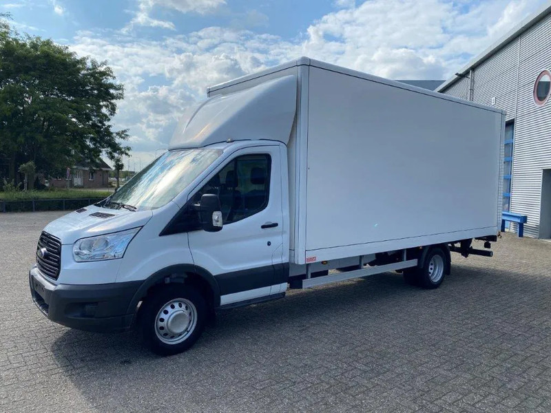 Ford Transit 470E / 170PK / ONLY:94465 KM / 4700KG/ XXL / GERMAN VAN / LWDS / AIRCO / PLATFORM 750KG / GOOD TYRES / DOUBLE AIR REAR / EURO-6 - Furgão: foto 1 Ford Transit 470E / 170PK / ONLY:94465 KM / 4700KG/ XXL / GERMAN VAN / LWDS / AIRCO / PLATFORM 750KG / GOOD TYRES / DOUBLE AIR REAR / EURO-6 - Furgão: foto 1