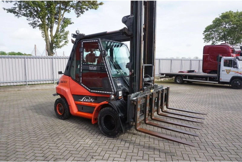 Linde H80D-02 / FORKLIFT / 6X ADJUSTABLE FORK - Empilhadeira a diesel: foto 3 Linde H80D-02 / FORKLIFT / 6X ADJUSTABLE FORK - Empilhadeira a diesel: foto 3