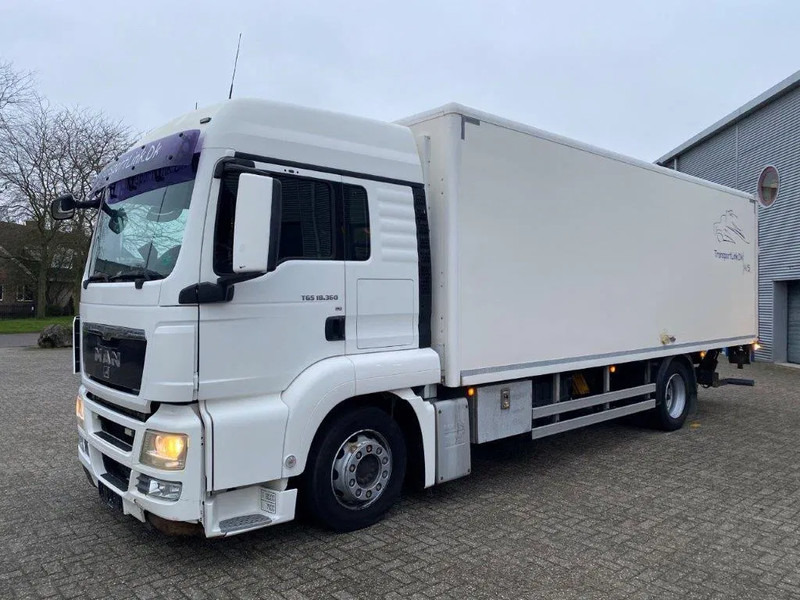 MAN TGS18.360 / HEATED BOX / FULL-AIR / PLATFORM / ONLY:392217 KM / MANUAL / EURO-4 / 2008 - Camião furgão: foto 1 MAN TGS18.360 / HEATED BOX / FULL-AIR / PLATFORM / ONLY:392217 KM / MANUAL / EURO-4 / 2008 - Camião furgão: foto 1