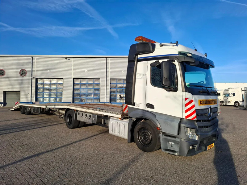Mercedes-Benz Actros 1842 / NL TRUCK / CAR CARRIER COMBINATION / 1XWINCH / FRANZ MERSCH / GALVANIZED / SMART TACHO / AUTOMATIC / EURO-5 / 2012 - Camião transporte de veículos: foto 2 Mercedes-Benz Actros 1842 / NL TRUCK / CAR CARRIER COMBINATION / 1XWINCH / FRANZ MERSCH / GALVANIZED / SMART TACHO / AUTOMATIC / EURO-5 / 2012 - Camião transporte de veículos: foto 2