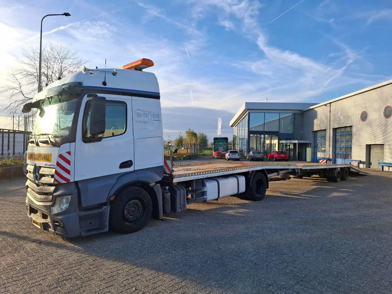 Mercedes-Benz Actros 1842 / NL TRUCK / CAR CARRIER COMBINATION / 1XWINCH / FRANZ MERSCH / GALVANIZED / SMART TACHO / AUTOMATIC / EURO-5 / 2012 - Camião transporte de veículos: foto 1 Mercedes-Benz Actros 1842 / NL TRUCK / CAR CARRIER COMBINATION / 1XWINCH / FRANZ MERSCH / GALVANIZED / SMART TACHO / AUTOMATIC / EURO-5 / 2012 - Camião transporte de veículos: foto 1