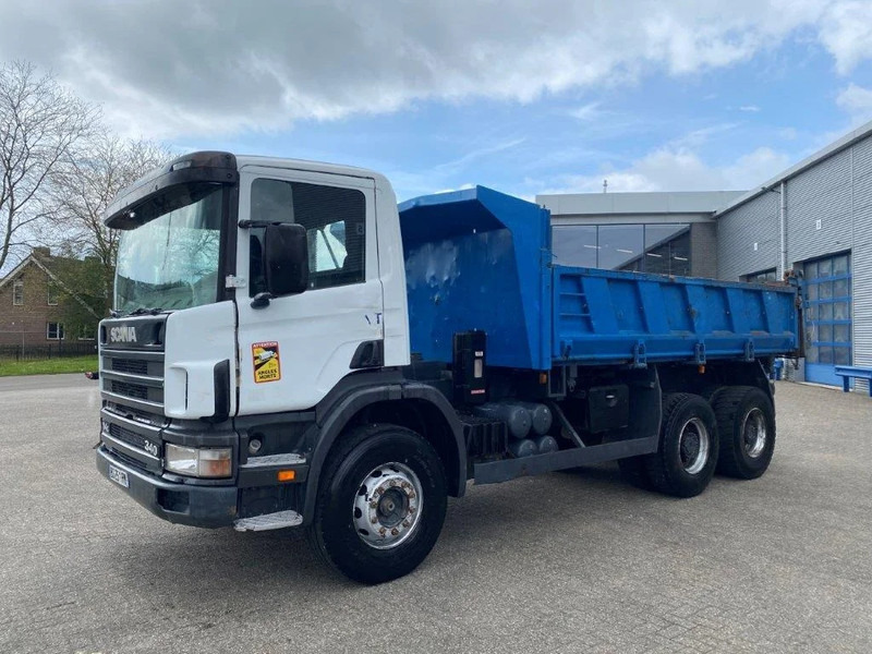Scania 114-340 / 6X4 / BIG AXLE / FULL-STEEL / TIPPER / TUV:07-02-2025 / MANUAL / 1999 - Camião basculante: foto 1 Scania 114-340 / 6X4 / BIG AXLE / FULL-STEEL / TIPPER / TUV:07-02-2025 / MANUAL / 1999 - Camião basculante: foto 1