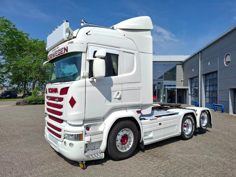 Scania R490 / BOOGIE / ONLY:638592 KM / ALCOA / LEATHER / XENON / SIDESKIRTS / AUTOMATIC / EURO-6 / 2015 - Tractor: foto 1 Scania R490 / BOOGIE / ONLY:638592 KM / ALCOA / LEATHER / XENON / SIDESKIRTS / AUTOMATIC / EURO-6 / 2015 - Tractor: foto 1