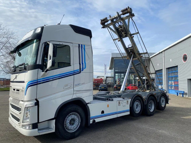 Volvo FH4-500 / 8X2 / VEB+ / DYNAMIC STEERING / FULL-AIR / 2XLIFT+LENKACHSE / TOP CONDITION / ONLY:488030KM / AUTOMATIC / EURO-6 / 201 - Camião com sistema de cabo: foto 1 Volvo FH4-500 / 8X2 / VEB+ / DYNAMIC STEERING / FULL-AIR / 2XLIFT+LENKACHSE / TOP CONDITION / ONLY:488030KM / AUTOMATIC / EURO-6 / 201 - Camião com sistema de cabo: foto 1
